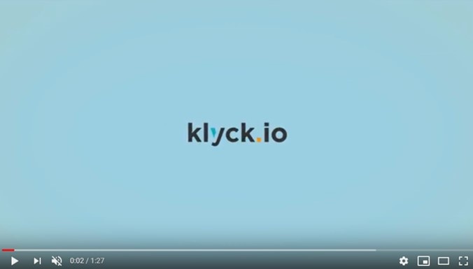 Klyck sales enablement marketing content aggregation system