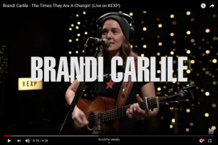 Brandi Carlile The Times They Are A-Changin