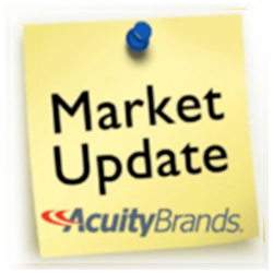 Acuity Sales Down 12% C&I Down Less. Outlook Weak.