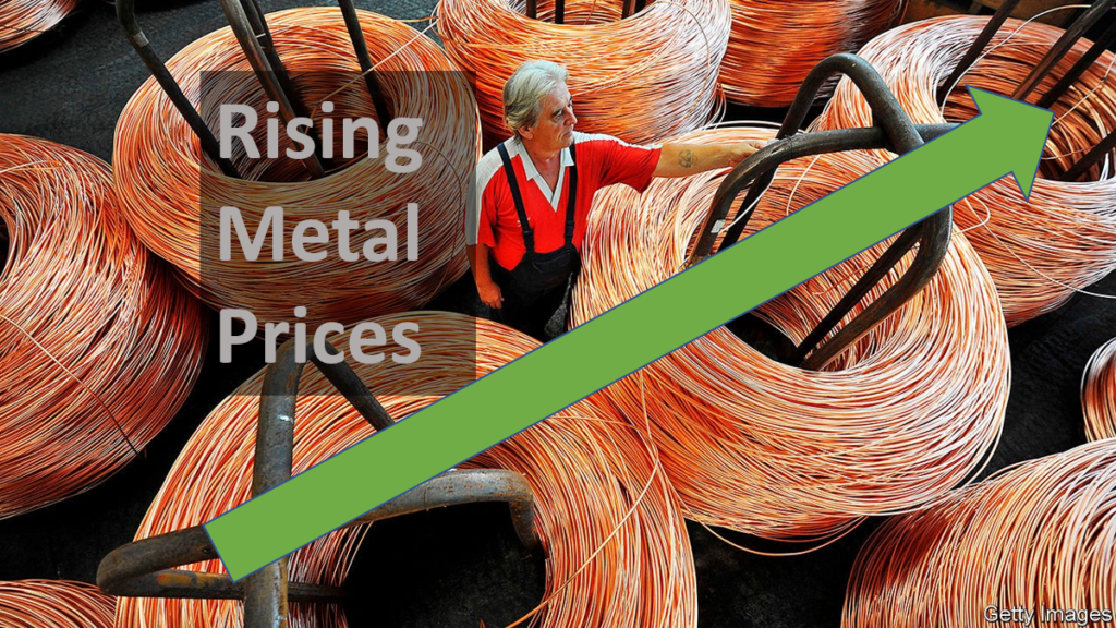 Rising Metal Prices