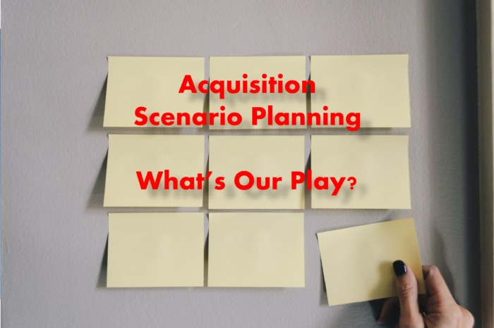 Acquisitions Accelerate. Are You Scenario Planning?