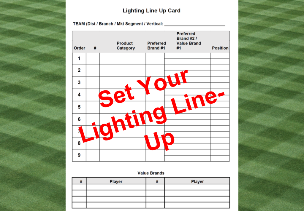 Lighting Line-Up