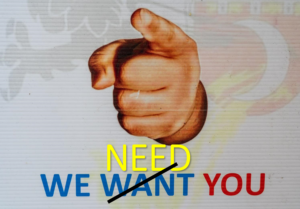 WE Need You Recruitment