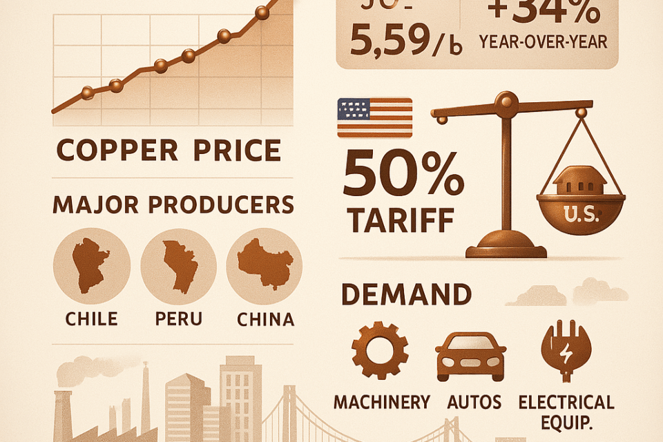 July Copper Infographic
