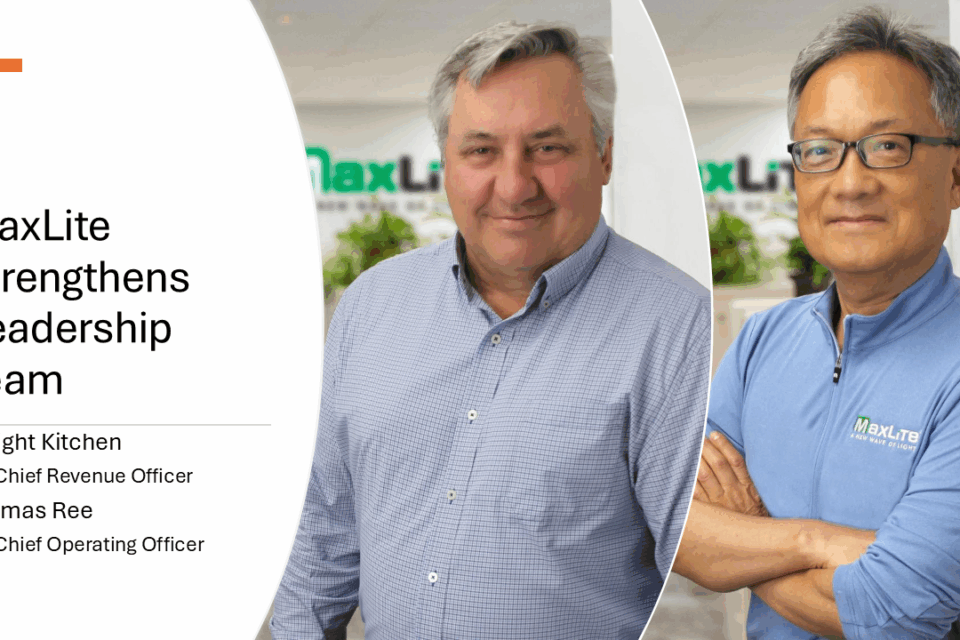 MaxLite Strengthens Leadership Team - ElectricalTrends