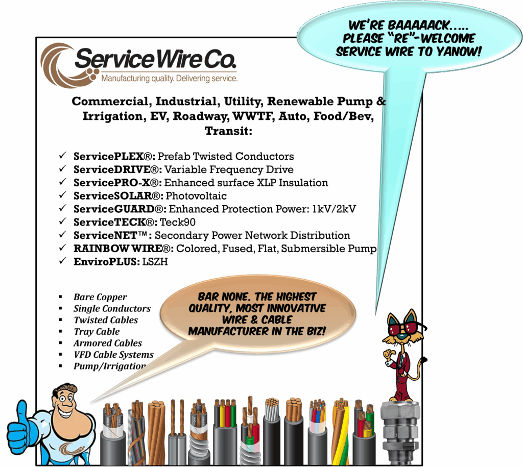 Yanow Welcomes Service Wire
