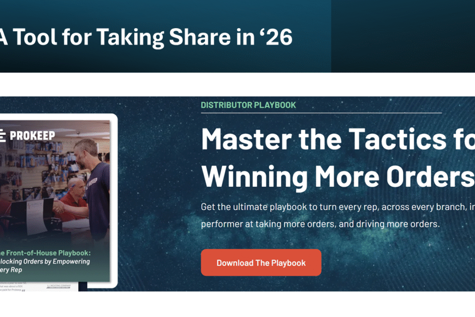 A Tool for Taking Share in ‘26 - Prokeep - ElectricalTrends