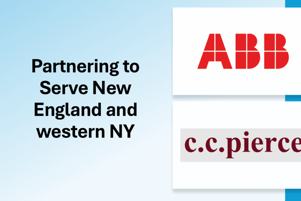 ABB CC Pierce Partner to Serve New England and western NY
