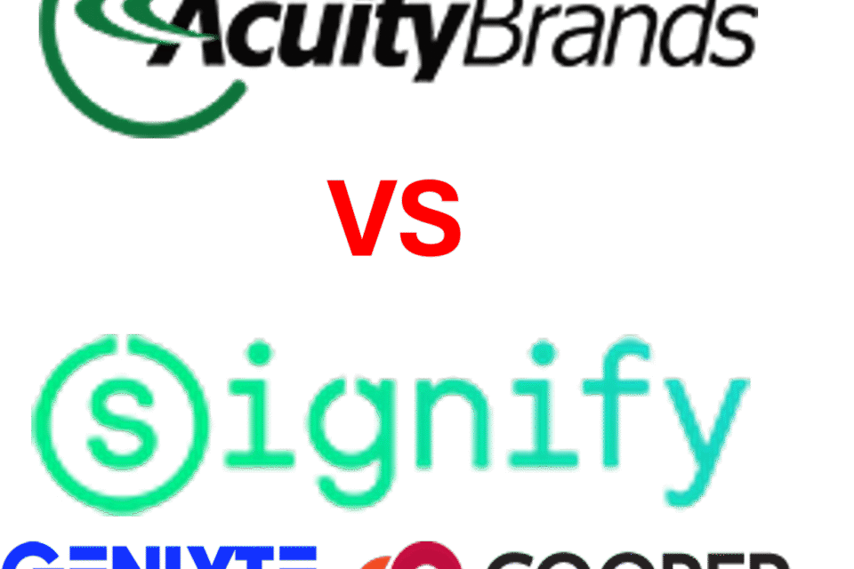 Acuity vs Signify - ElectricalTrends