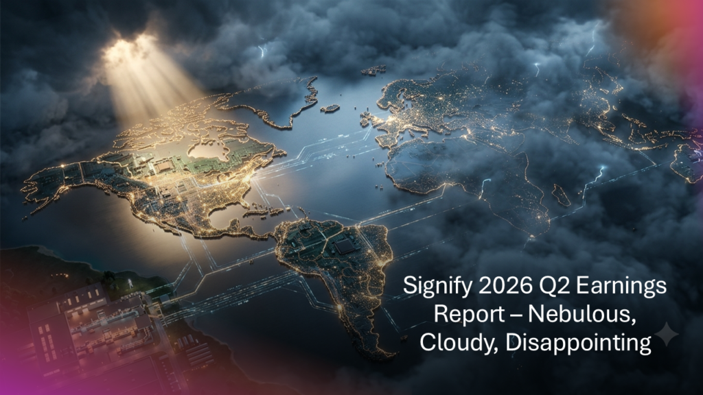 Signify Q2 Earnings … Nebulous with a Cloudy Outlook