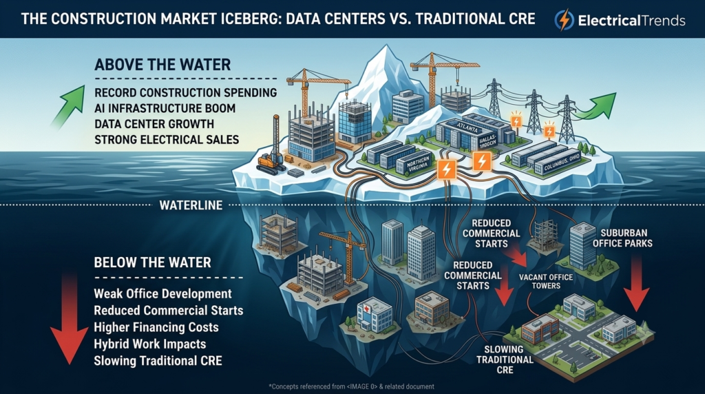 Without Data Centers, Is There a Construction Recession?