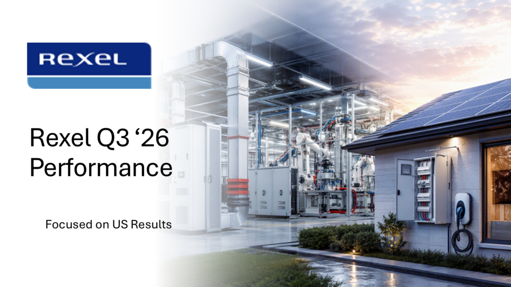 Rexel’s US Data Center Gold Rush Continues. Record Q3 Sales